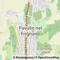 Mapa Pavullo nel Frignano