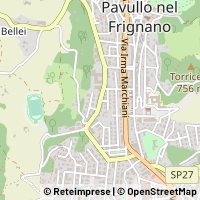 Map Pavullo nel Frignano