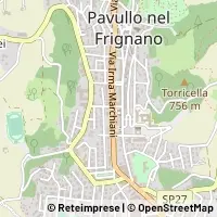 Kaart Pavullo nel Frignano