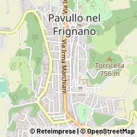 Karte Pavullo nel Frignano