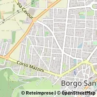 Map Borgo San Dalmazzo