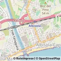 地図 Albisola Superiore