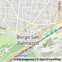 Hartă Borgo San Dalmazzo