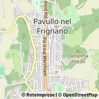 Kaart Pavullo nel Frignano