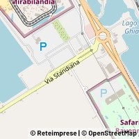 Mapa Ravenna