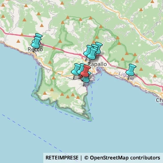 Mappa Via Belvedere, 16038 Santa Margherita Ligure GE, Italia (2.5725)