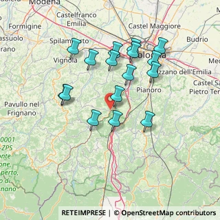 Mappa Via Varsavia, 40043 Pian di Venola BO, Italia (13.7475)