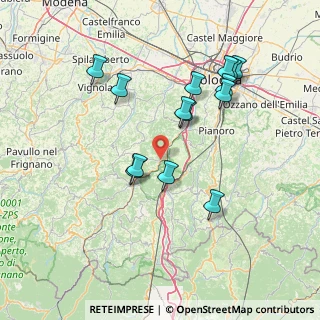 Mappa Via Varsavia, 40043 Pian di Venola BO, Italia (14.833571428571)