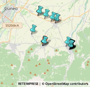 Mappa Via Giorgis Giorgio, 12016 Peveragno CN, Italia (3.7365)