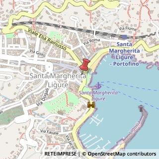 Mappa Via Pescino, 12, 16038 Santa Margherita Ligure, Genova (Liguria)