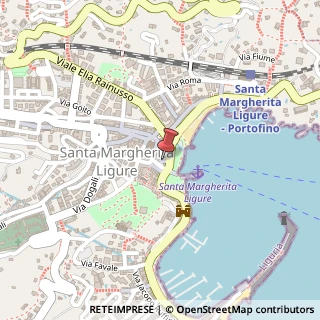 Mappa Via Partigiani D'Italia, 27, 16038 Santa Margherita Ligure, Genova (Liguria)