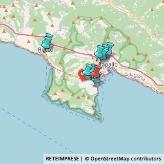 Mappa Via Camillo Sbarbaro, 16038 Santa Margherita Ligure GE, Italia (2.64727)