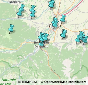 Mappa Via Madonna del Colletto, 12011 Borgo San Dalmazzo CN, Italia (8.7845)