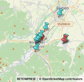 Mappa Via Madonna del Colletto, 12011 Borgo San Dalmazzo CN, Italia (2.43545)