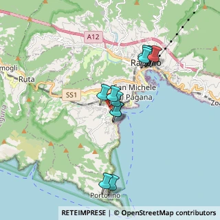Mappa Via Solimano, 16038 Santa Margherita Ligure GE, Italia (1.61833)