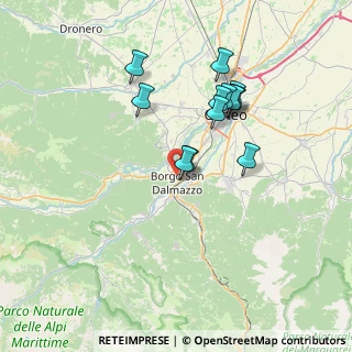 Mappa Via Rododendro, 12011 Borgo San Dalmazzo CN, Italia (6.475)
