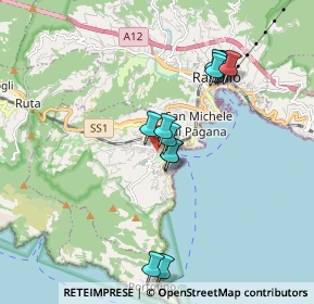 Mappa Via Giuncheto, 16038 Santa Margherita Ligure GE, Italia (1.64417)