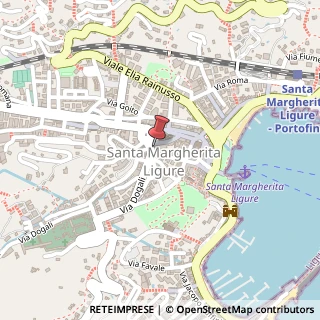Mappa Piazza Giuseppe Mazzini, 24, 16038 Santa Margherita Ligure, Genova (Liguria)