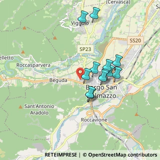 Mappa Via Monte CORBORANT, 12011 Borgo San Dalmazzo CN, Italia (1.56167)