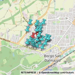 Mappa Via Monte Carbonet, 12011 Borgo San Dalmazzo CN, Italia (0.26333)