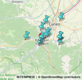 Mappa Via Monte Carbonet, 12011 Borgo San Dalmazzo CN, Italia (4.57917)