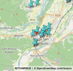 Mappa Via Monte Carbonet, 12011 Borgo San Dalmazzo CN, Italia (1.918)