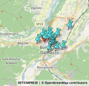 Mappa Via Monte Carbonet, 12011 Borgo San Dalmazzo CN, Italia (0.86714)
