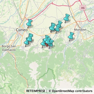 Mappa Via Provinciale Beinette, 12013 Chiusa di Pesio CN, Italia (5.73786)