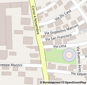Mappa Corso IV Novembre, 16040 Chiavari GE, Italia (0.04615)