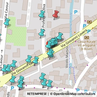 Mappa Via Oliva Professor, 12011 Borgo San Dalmazzo CN, Italia (0.06071)