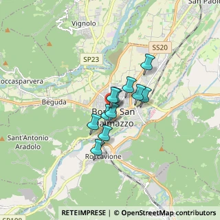 Mappa Via Oliva Professor, 12011 Borgo San Dalmazzo CN, Italia (1.01727)