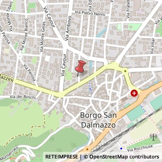 Mappa Via Prof. Oliva, 8, 12011 Borgo San Dalmazzo, Cuneo (Piemonte)