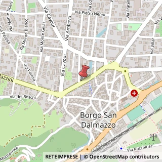 Mappa Via Giovanni Lovera, 33, 12011 Borgo San Dalmazzo, Cuneo (Piemonte)