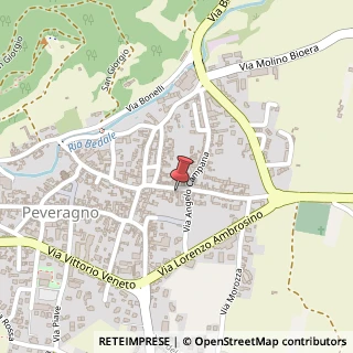 Mappa Via Bartolomeo Prieri, 20, 12016 Peveragno, Cuneo (Piemonte)