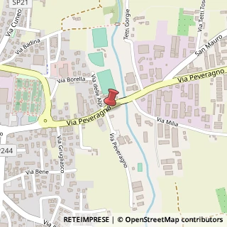 Mappa Via Peveragno, 98, 12012 Boves, Cuneo (Piemonte)
