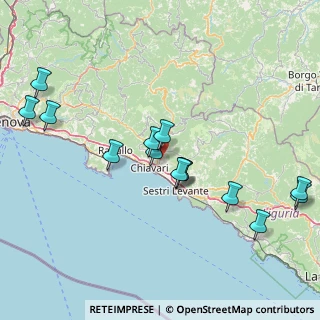 Mappa Via Lima, 16030 Cogorno GE, Italia (16.92143)
