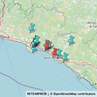 Mappa Via Lima, 16030 Cogorno GE, Italia (9.29267)