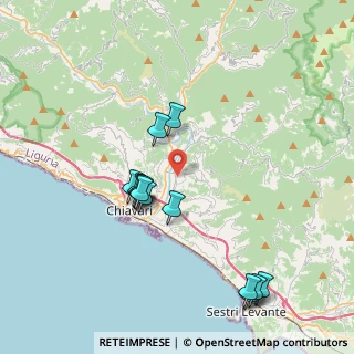 Mappa Via Lima, 16030 Cogorno GE, Italia (3.99846)