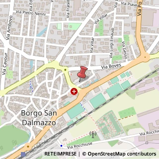 Mappa Via Vittorio Veneto, 27, 12011 Borgo San Dalmazzo, Cuneo (Piemonte)