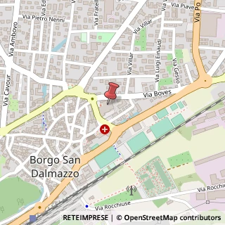 Mappa Via Boves, 4, 12011 Borgo San Dalmazzo, Cuneo (Piemonte)