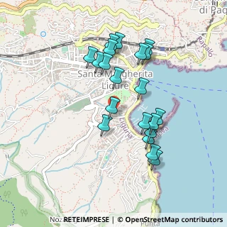 Mappa Via Favale, 16038 Santa Margherita Ligure GE, Italia (0.437)