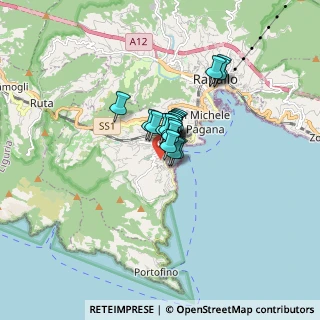Mappa Via Favale, 16038 Santa Margherita Ligure GE, Italia (0.7945)