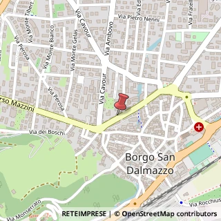 Mappa Via Giovanni Lovera, 27, 12011 Borgo San Dalmazzo, Cuneo (Piemonte)