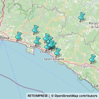 Mappa 16030 Cogorno GE, Italia (10.86333)