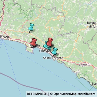 Mappa 16030 Cogorno GE, Italia (7.09214)