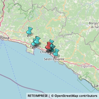 Mappa 16030 Cogorno GE, Italia (6.22667)