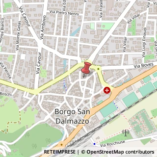 Mappa Via Bergia, 6, 12011 Borgo San Dalmazzo, Cuneo (Piemonte)