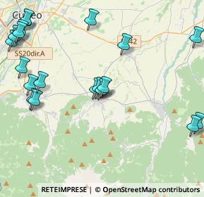 Mappa Piazza Santa Maria, 12016 Peveragno CN, Italia (5.5145)