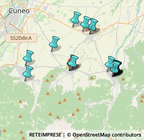 Mappa Piazza Santa Maria, 12016 Peveragno CN, Italia (3.827)