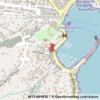 Mappa Via Jacopo Ruffini, 5, 16038 Santa Margherita Ligure, Genova (Liguria)